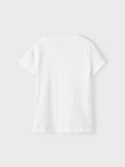 Name It lasten t-paita 13214852*02, valkoinen hinta ja tiedot | Tyttöjen paidat | hobbyhall.fi