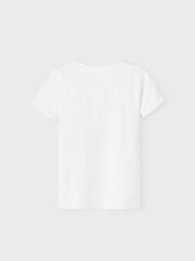 Name It lasten t-paita 13215381*01, valkoinen hinta ja tiedot | Tyttöjen paidat | hobbyhall.fi