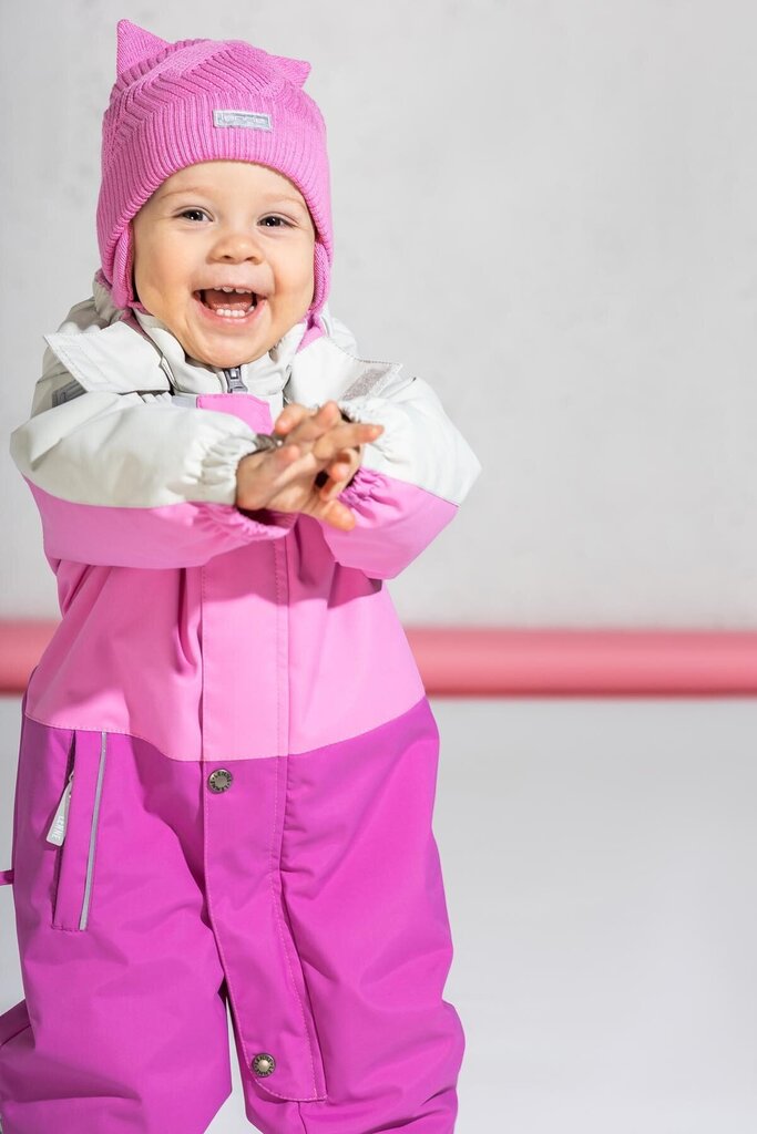 Lenne vauvan housut 80g Play 23204*182, harmaa/roosa hinta ja tiedot | Tyttöjen takit | hobbyhall.fi