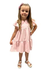 Madzi vauvan mekko 231025 02, roosa hinta ja tiedot | Tyttöjen mekot | hobbyhall.fi