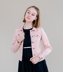 Haiys tyttöjen denim takki ENNYT*02, vaaleanpunainen 4063942726328 hinta ja tiedot | Hailys Tyttöjen vaatteet | hobbyhall.fi