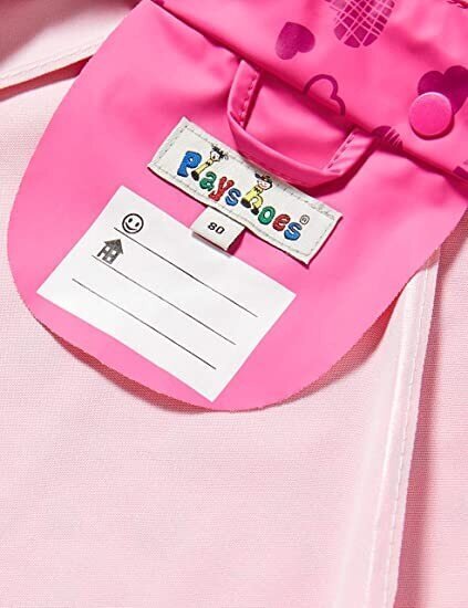 Playshoes lasten sadetakki 408531*18, vaaleanpunainen 4010952551792 hinta ja tiedot | Tyttöjen takit | hobbyhall.fi