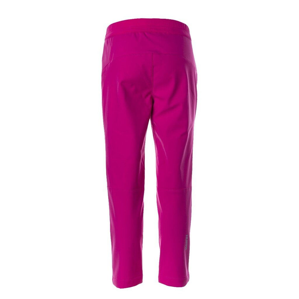 Huppa lasten softshell housut Heibo 26640000*10363, fuksia 4741632156814 hinta ja tiedot | Tyttöjen leggingsit ja housut | hobbyhall.fi