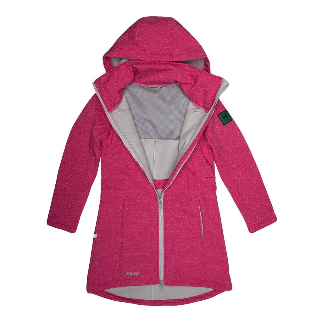 Huppa lasten softshell-takki Ava 12280000*10263, fuksia 4741632059351 hinta ja tiedot | Tyttöjen takit | hobbyhall.fi