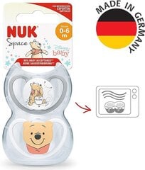 Tutti NUK Disney 730907, 0-6kk, 2kpl hinta ja tiedot | Tutit | hobbyhall.fi