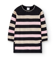 Boboli lasten mekko 727556*3832, musta/vaaleanpunainen 8445470346159 hinta ja tiedot | Boboli Tyttöjen vaatteet | hobbyhall.fi