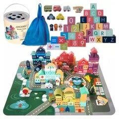 Puuharkot - City, 100 kpl hinta ja tiedot | StoreXO Lapset | hobbyhall.fi