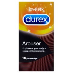 Kondomit Durex Arouser, 18 kpl hinta ja tiedot | Kondomit | hobbyhall.fi