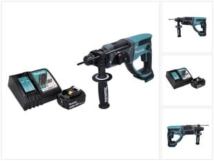 Makita akkuporakone, 18 V, akun ja laturin kanssa hinta ja tiedot | Iskuporakoneet | hobbyhall.fi