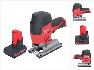 Milwaukee M12 BJS-501 Akkusaha 12 V + 1x akku 5,0 Ah - ilman laturia hinta ja tiedot | Sahat ja sirkkelit | hobbyhall.fi