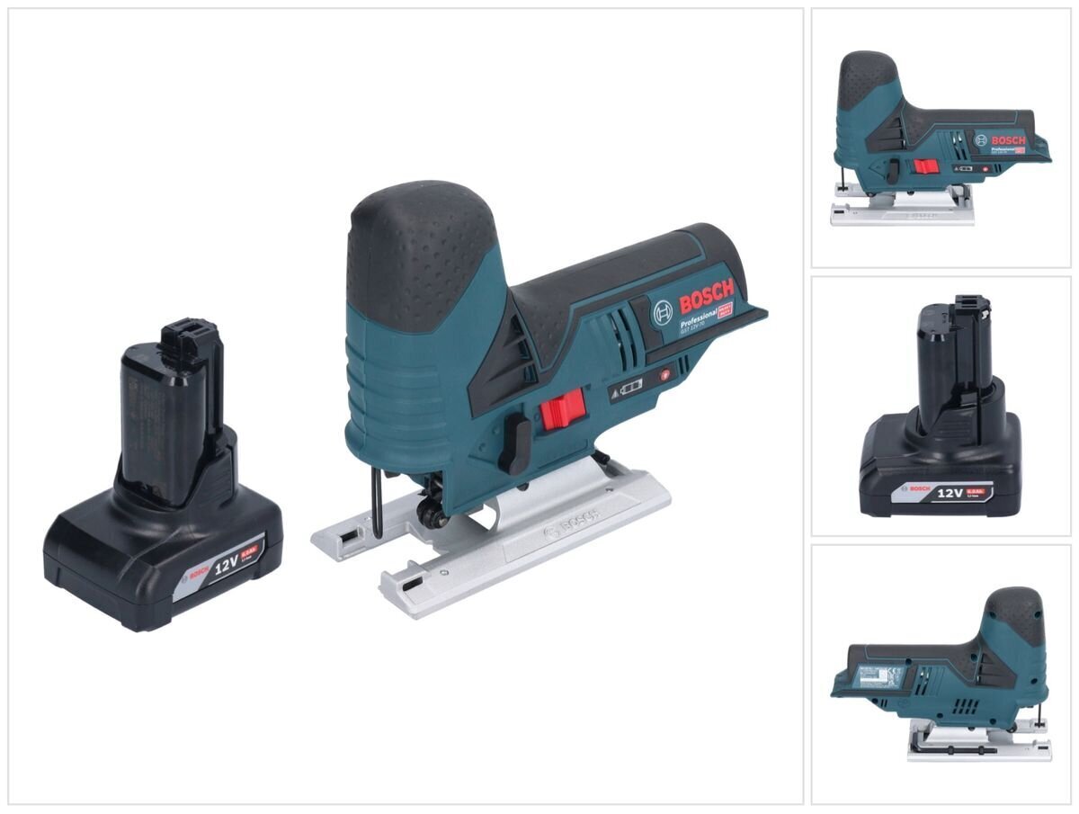 Bosch GST 12V-70 Ammattikäyttöön tarkoitettu akkupistosaha 12 V 70 mm + 1x akku 6,0 Ah - ilman laturia. hinta ja tiedot | Sahat ja sirkkelit | hobbyhall.fi