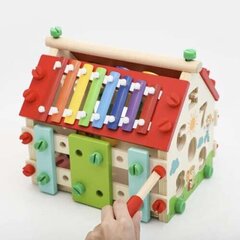 Puinen interaktiivinen talo hinta ja tiedot | Kehittävät lelut | hobbyhall.fi