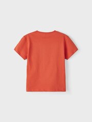 Name It lasten t-paita 13213230*02, oranssi hinta ja tiedot | Poikien paidat | hobbyhall.fi