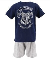 Lasten pyjama HarryPotter EV2032*02, tummansininen/harmaa 3609086172594 hinta ja tiedot | Poikien kylpytakit ja pyjamat | hobbyhall.fi