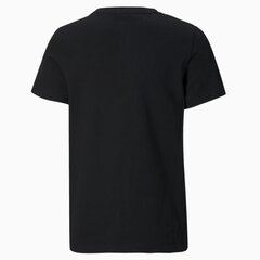 Puma lasten t-paita 586961*01, musta hinta ja tiedot | Poikien paidat | hobbyhall.fi