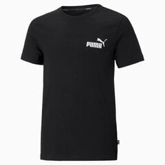 Puma lasten t-paita 586961*01, musta hinta ja tiedot | Poikien paidat | hobbyhall.fi