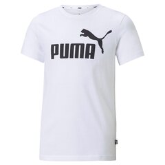 Puma lasten t-paita 586960*02, valkoinen/musta hinta ja tiedot | Poikien paidat | hobbyhall.fi
