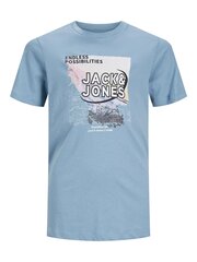 Jack & Jones lasten t-paita 12234450*01, tummansininen hinta ja tiedot | Poikien paidat | hobbyhall.fi