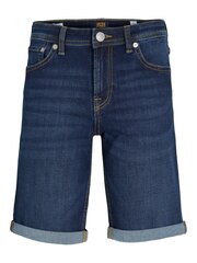 Jack & Jones lasten farkkushortsit 12230491*01, sininen hinta ja tiedot | Jack&Jones Junior Muoti | hobbyhall.fi