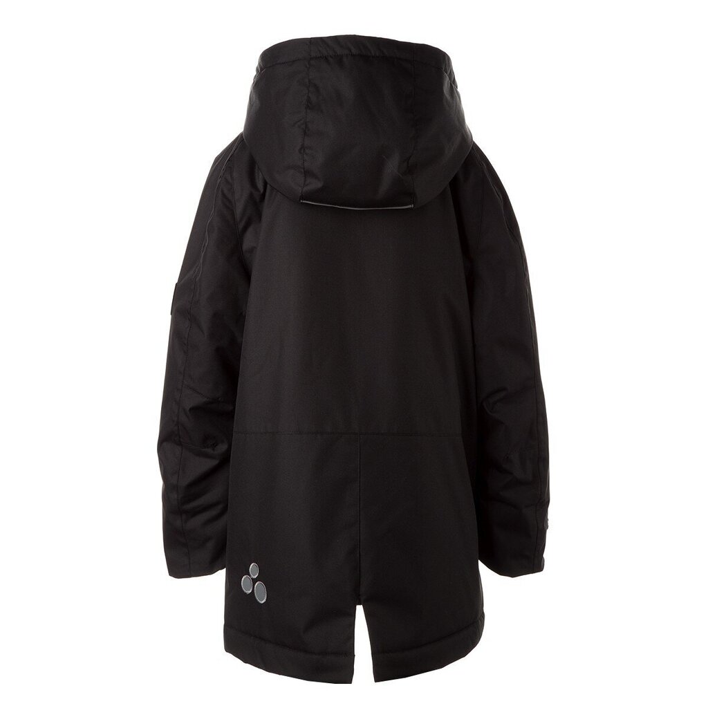 Huppa lasten parka 140g Marlo 1 12340114*00009, musta hinta ja tiedot | Poikien takit | hobbyhall.fi