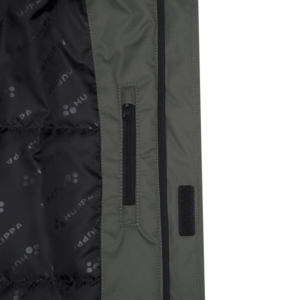 Huppa lasten parka 140g Marlo 1 12340114*10057, oliivi hinta ja tiedot | Poikien takit | hobbyhall.fi