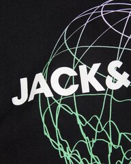 Jack & Jones lasten t-paita 12230872*01, musta hinta ja tiedot | Poikien paidat | hobbyhall.fi