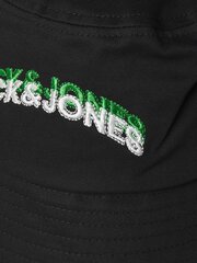 Jack & Jones lasten bucket-hattu 12229912*01, musta hinta ja tiedot | Jack&Jones Junior Muoti | hobbyhall.fi