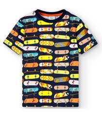 Boboli lasten t-paita 516080*9083, tummansininen/keltainen hinta ja tiedot | Boboli Lasten vaatteet ja jalkineet | hobbyhall.fi