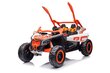 Kaksipaikkainen sähköauto lapsille Buggy DK-CA001, oranssi hinta ja tiedot | Lasten sähköautot | hobbyhall.fi