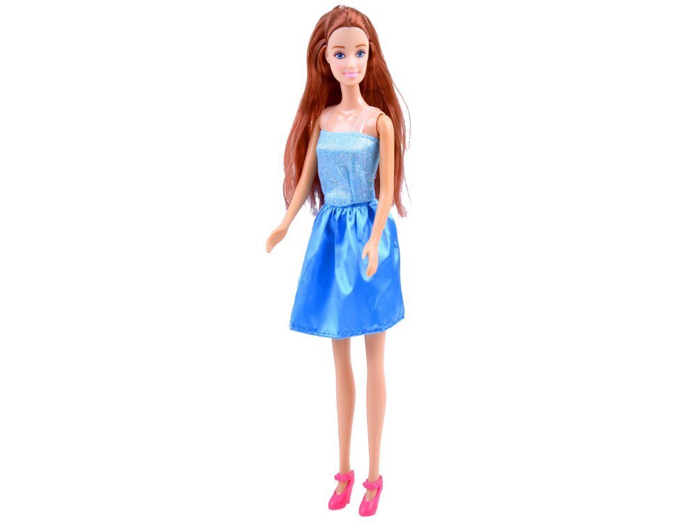 Pitkätukkainen nukke, jolla on sininen mekko hinta ja tiedot | Tyttöjen lelut | hobbyhall.fi