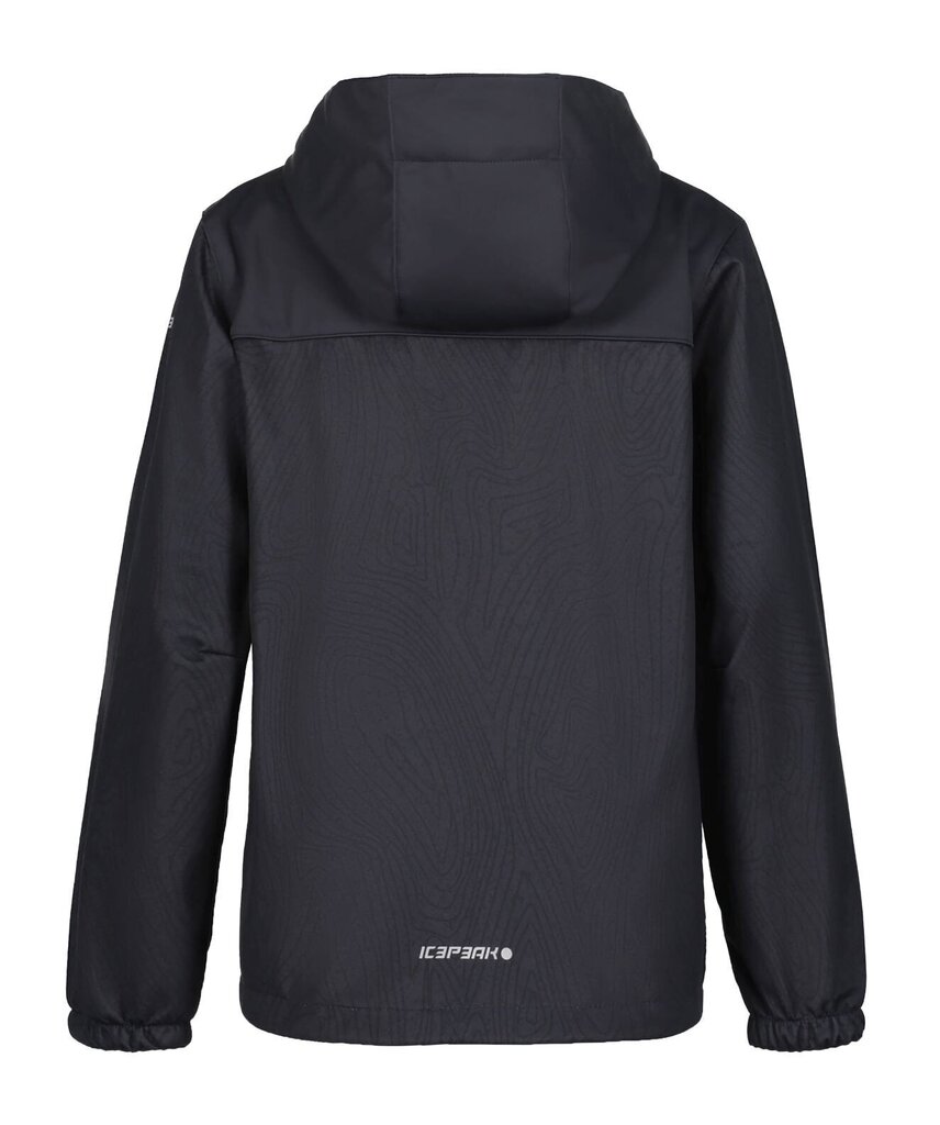 Icepeak lasten softshell-takki Kingwood 51895-3*990, musta hinta ja tiedot | Poikien takit | hobbyhall.fi