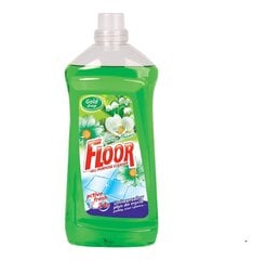 Universaali lattianpuhdistusaine FLOOR SPRING FLOWERS, active fresh 24h, 1,5L hinta ja tiedot | Gold Drop Koti ja keittiö | hobbyhall.fi