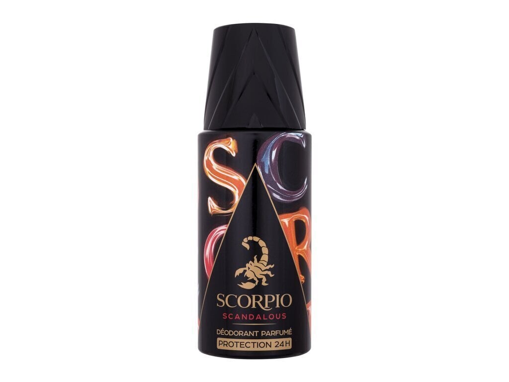 Deodorantti Scorpio Scandalous miehille, 150 ml hinta ja tiedot | Miesten ihonhoito | hobbyhall.fi