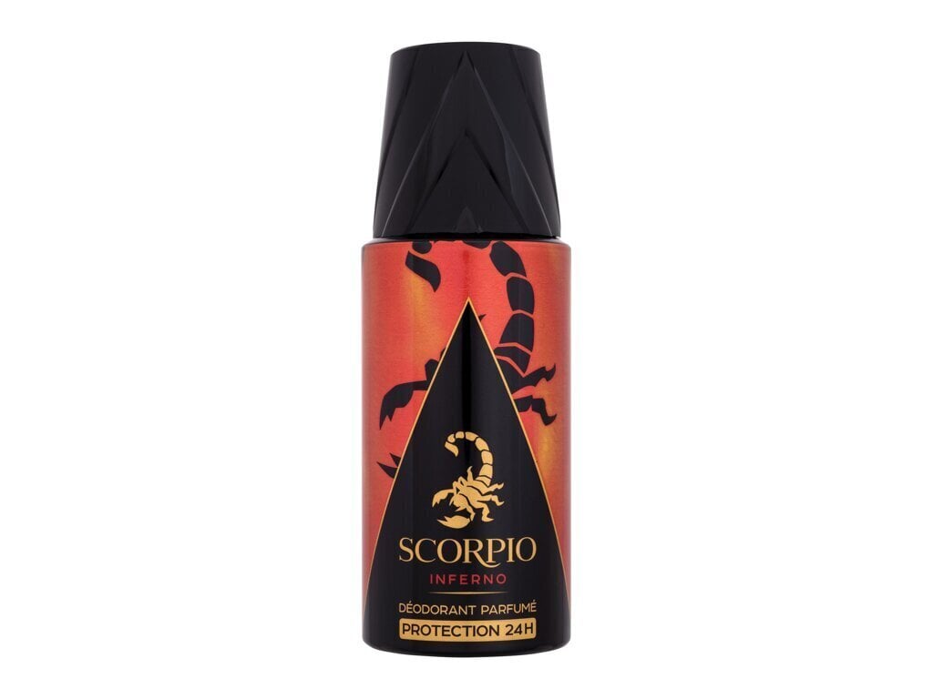 Deodorantti Scorpio Inferno Deodorantti miehille, 150 ml hinta ja tiedot | Deodorantit | hobbyhall.fi