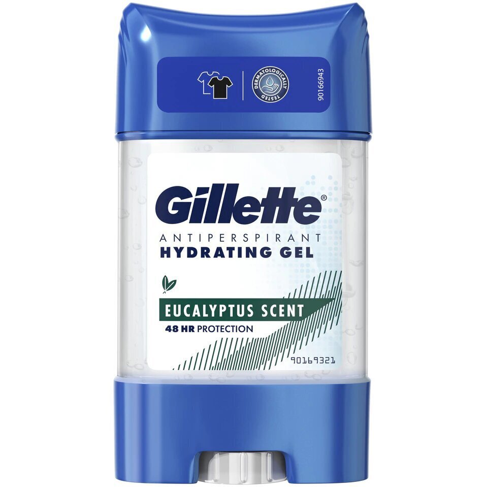 Antiperspiranttikynä Gillette Eucalyptus miehille, 70 ml hinta ja tiedot | Deodorantit | hobbyhall.fi