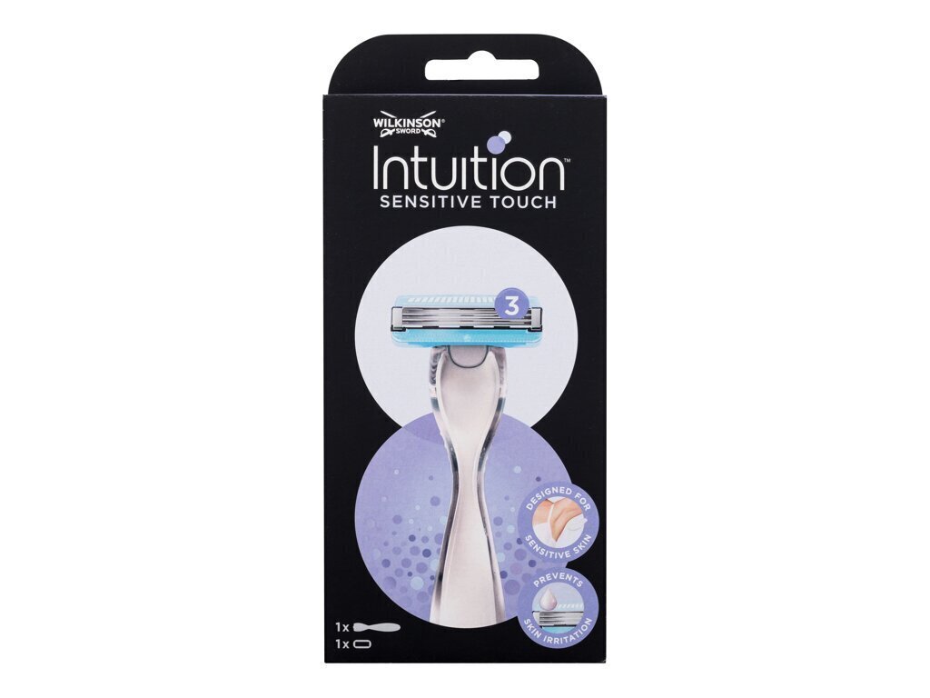 Partakoneen terä Wilkinson Sword Intuition Sensitive Touch naisille, 1 kpl hinta ja tiedot | Parranajo ja karvanpoisto | hobbyhall.fi