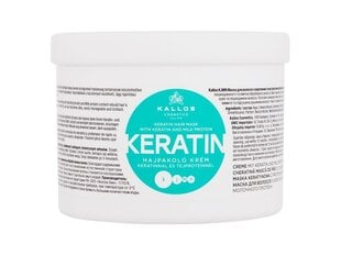 Keratiinihiusnaamio Kallos Cosmetics Keratin, 500 ml hinta ja tiedot | Hoitoaineet | hobbyhall.fi