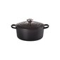 Le Creuset Valurautapata 26cm, 5,3L mattamusta hinta ja tiedot | Kattilat ja painekattilat | hobbyhall.fi