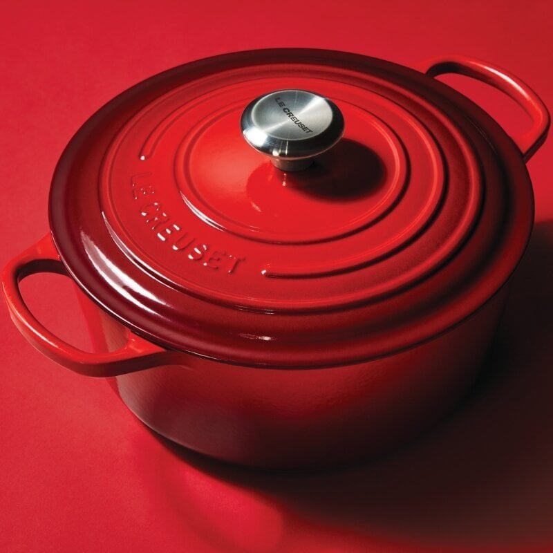 Le Creuset Valurautapata 26cm, 5,3L punainen hinta ja tiedot | Kattilat ja painekattilat | hobbyhall.fi