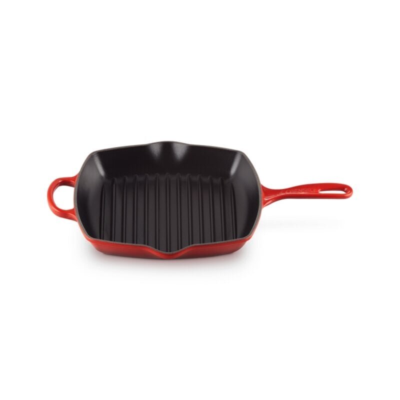 Le Creuset Valurautainen grillipannu neliö; 26x26cm punainen hinta ja tiedot | Paistinpannut | hobbyhall.fi