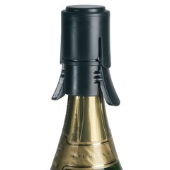 Le Creuset Kuohuviinitulppa SW-106 Champagne Stopper 9cm matta musta hinta ja tiedot | Keittiövälineet | hobbyhall.fi