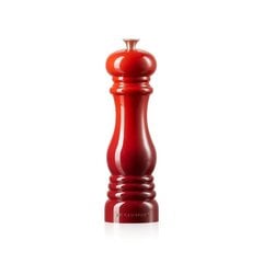 Le Creuset Pippurimylly 21cm punainen hinta ja tiedot | Maustemyllyt ja maustepurkit | hobbyhall.fi