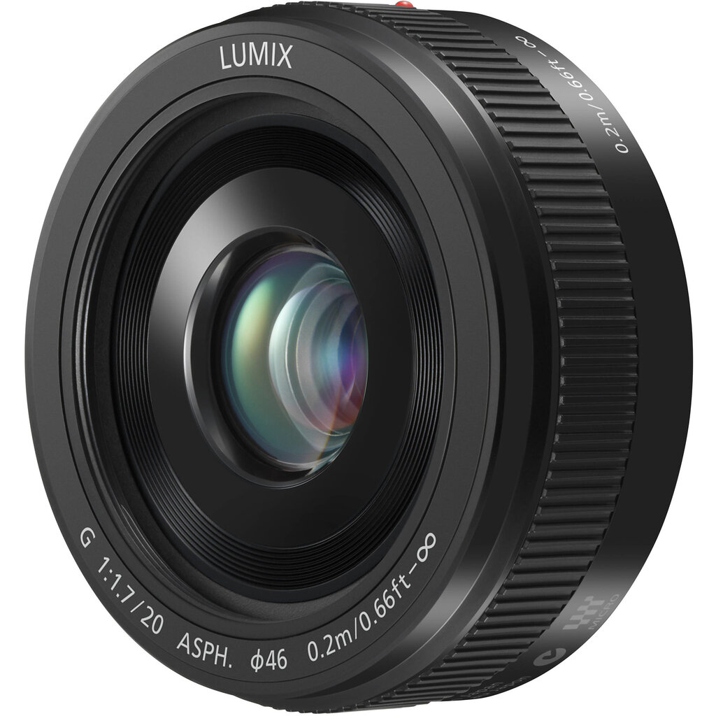 Panasonic Lumix G 20mm f/1.7 II ASPH, musta hinta ja tiedot | Objektiivit | hobbyhall.fi