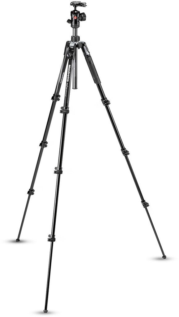 Manfrotto kolmijalkasarja Befree Advanced QPL MKBFRLA4BK-BH hinta ja tiedot | Kamerajalustat | hobbyhall.fi