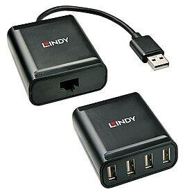 Lindy I/O EXTENDER USB2 60M CAT.6/42679 LINDY hinta ja tiedot | Adapterit | hobbyhall.fi