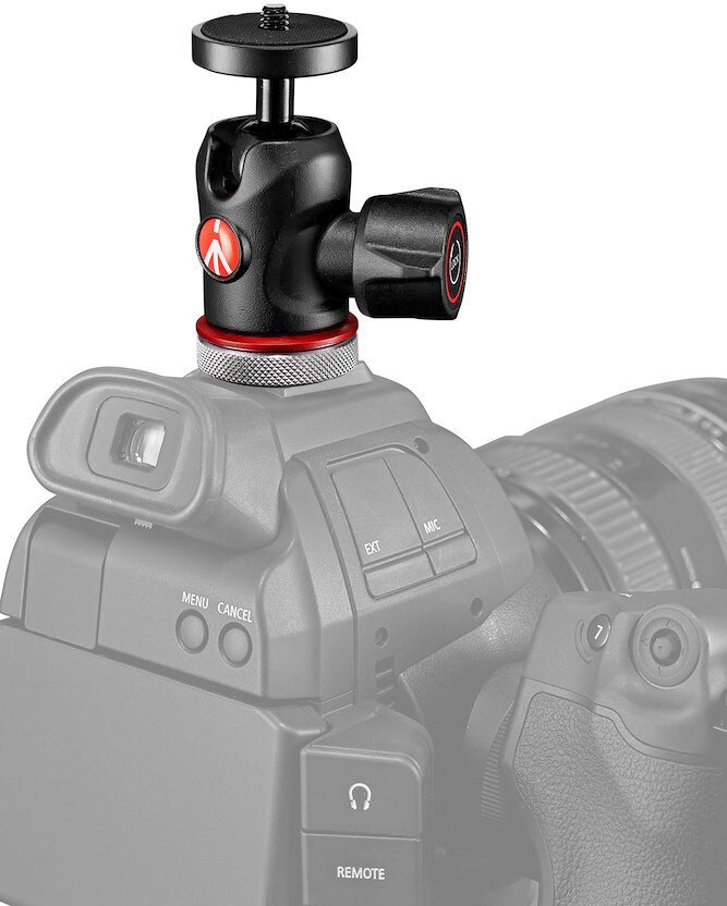 Manfrotto kuulapää MH492LCD-BH Micro + kylmäkenkä hinta ja tiedot | Kamerajalustat | hobbyhall.fi