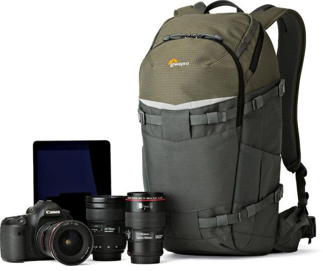 Lowepro reppu Flipside Trek BP 350, harmaa hinta ja tiedot | Kameralaukut | hobbyhall.fi