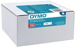 Dymo etikettinauha D1 12mmx7m 10kpl hinta ja tiedot | Tulostustarvikkeet | hobbyhall.fi