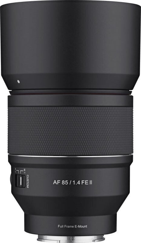 Samyang AF 85mm f/1.4 FE II -objektiivi Sonylle hinta ja tiedot | Objektiivit | hobbyhall.fi