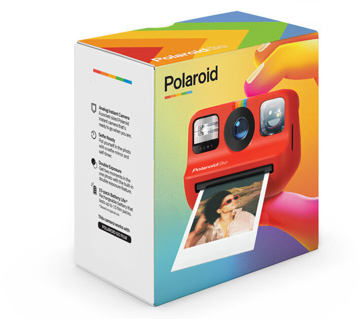 Polaroid Go, punainen hinta ja tiedot | Kamerat | hobbyhall.fi